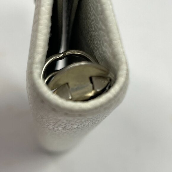 BVLGARI White Leather Notebook Cover - Preowned - Picture 11 of 14